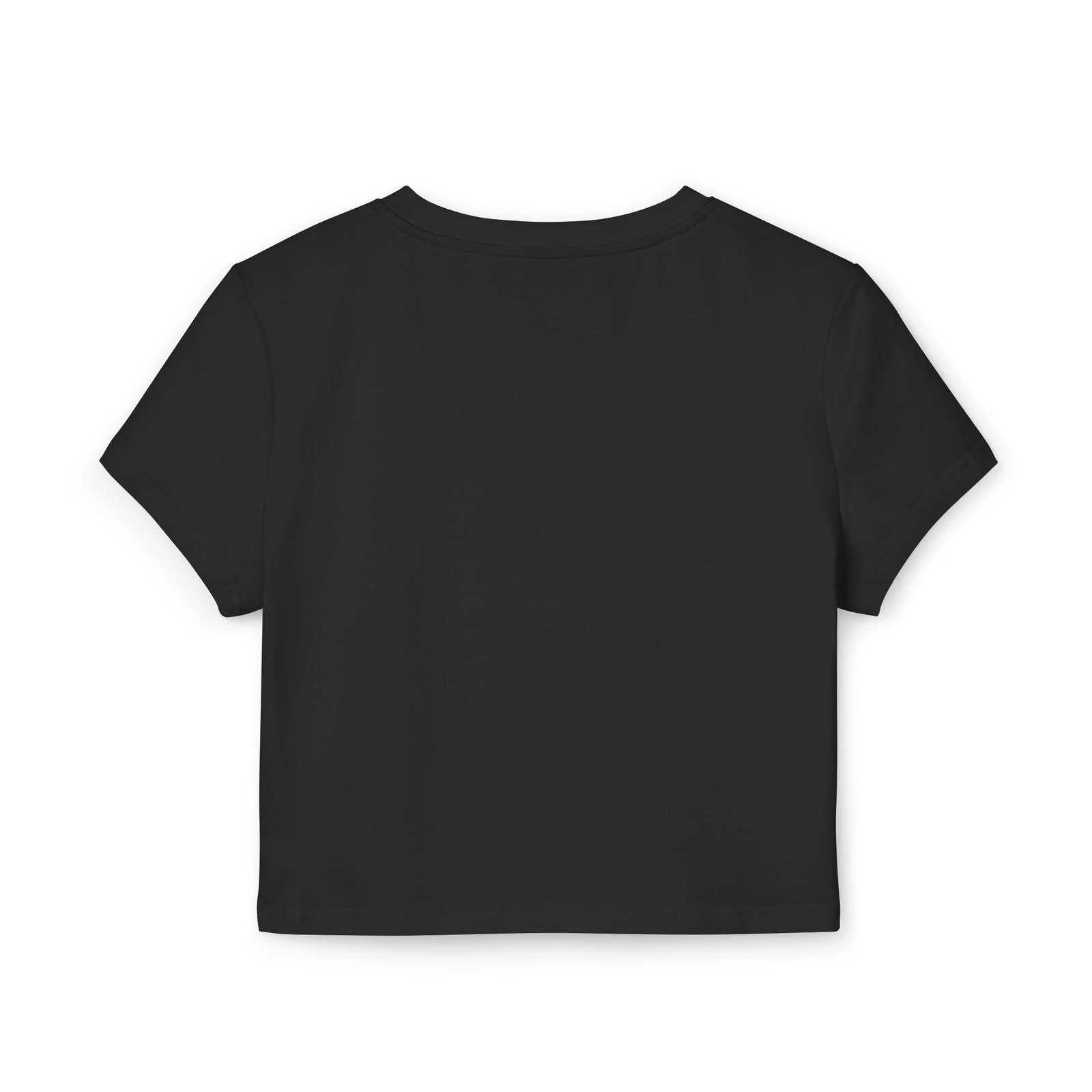 Sexy but Kind Women's Baby Tee — Retro Red Typography Cropped Shirt - Image 2