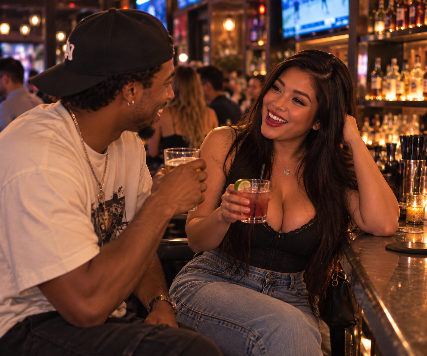 Practicing dating conversation and confidence